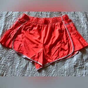 Free people Vibrant Orange Women's Athletic Shorts